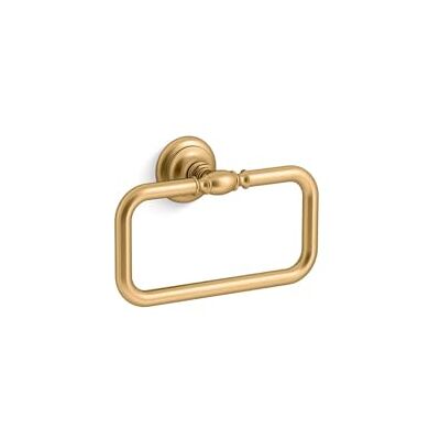 Kohler 72571-2MB pierścień na ręczniki, żywy szczotkowany nowoczesny mosiądz Kohler 72571-2MB pierścień na ręczniki, żywy szczotkowany nowoczesny mosiądz