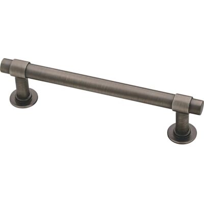 Franklin Brass P29617K-904-B Heirloom Silver Francisco Kitchen or Furniture Cabinet Hardware Drawer Handle Pull with 4 Inch Hole Centers, 10 Pack by Franklin Brass P29617K-904-B Heirloom Silver Francisco Kitchen or Furniture Cabinet Hardware Drawer Handle Pull with 4 Inch Hole Centers, 10 Pack by