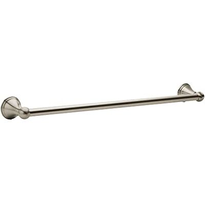 Moen DN8418BN Preston 45 cm drążek na ręczniki łazienkowe, szczotkowany nikiel Moen DN8418BN Preston 45 cm drążek na ręczniki łazienkowe, szczotkowany nikiel