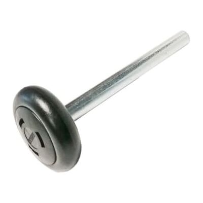 Hörmann Rolka jezdna (na dole z osią 110 mm, okucie Z/BZ, długość użytkowa od rolki do końca 95 mm, dla ruchu bez tarcia) 3047259, czarny Hörmann Rolka jezdna (na dole z osią 110 mm, okucie Z/BZ, długość użytkowa od rolki do końca 95 mm, dla ruchu bez tarcia) 3047259, czarny