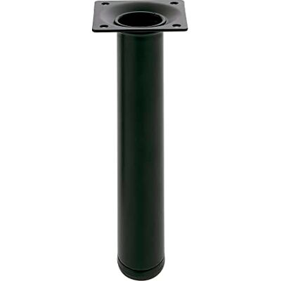 Amig Okrągła noga do mebli Mod. 4 Ø30 x 500 mm Ze śrubą regulacyjną Śruba o 4 punkty Wytrzymuje do 15 Kg/Noga Czarna stal Amig Okrągła noga do mebli Mod. 4 Ø30 x 500 mm Ze śrubą regulacyjną Śruba o 4 punkty Wytrzymuje do 15 Kg/Noga Czarna stal