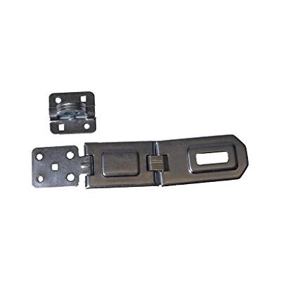 Merriway Bulk Hardware BH01781 155 mm duża obciążalność zając i pętla na zawiasach, kolor biały Merriway Bulk Hardware BH01781 155 mm duża obciążalność zając i pętla na zawiasach, kolor biały