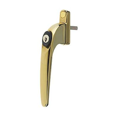 Yale Essentials Wielowrzecionowa rękojeść okienna Upvc złota Yale Essentials Wielowrzecionowa rękojeść okienna Upvc złota
