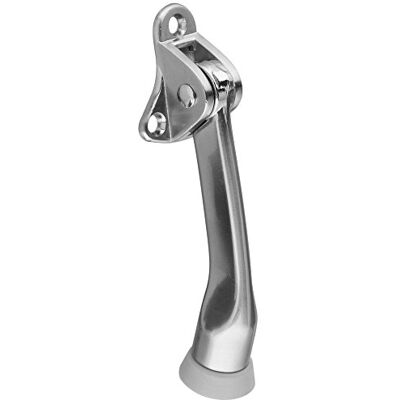 National Hardware V238 4" Kickdown Door Stops in Satin Nickel National Hardware V238 4" Kickdown Door Stops in Satin Nickel