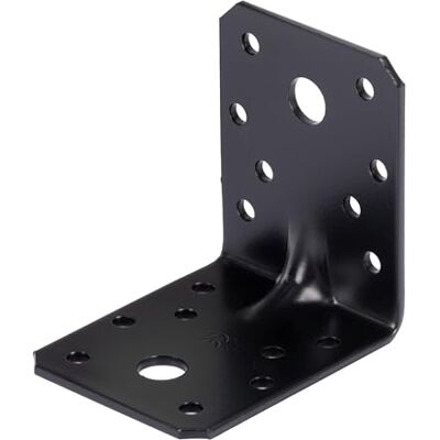 Alberts 70x70x55 mm Wzmacniany kątownik stalowy - Ocynkowany Alberts 70x70x55 mm Wzmacniany kątownik stalowy - Ocynkowany