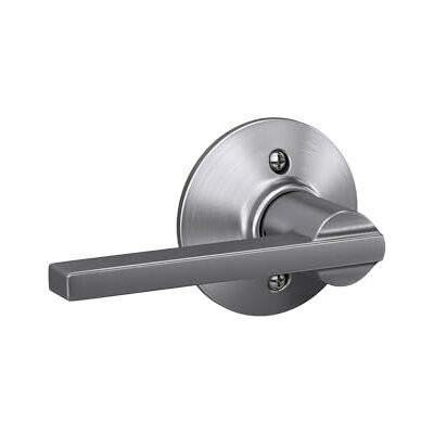 SCHLAGE F170LAT626 Dźwignia szerokości geograficznej jednostronny nieobracający się manekin klamka drzwi, satynowy chrom SCHLAGE F170LAT626 Dźwignia szerokości geograficznej jednostronny nieobracający się manekin klamka drzwi, satynowy chrom