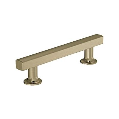 Amerock BP37104BBZ Everett Pull, 3-3/4" (96 mm) od środka do środka, złoty szampan Amerock BP37104BBZ Everett Pull, 3-3/4" (96 mm) od środka do środka, złoty szampan