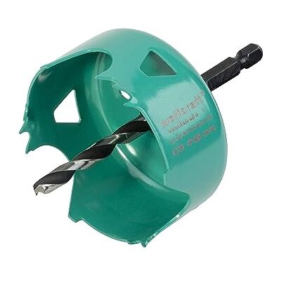 wolfcraft 5968000 otwornica ze stali węglowej Ø 68 mm, zielona wolfcraft 5968000 otwornica ze stali węglowej Ø 68 mm, zielona