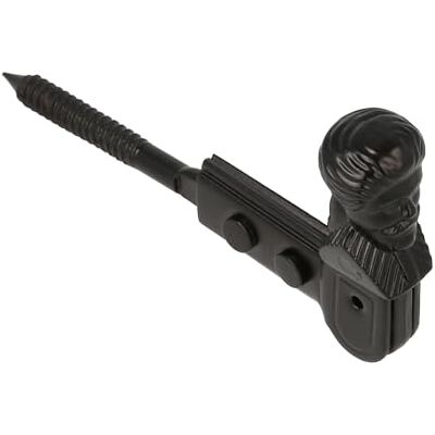 Amig Dekoracyjny uchwyt do żaluzji Mod.6 Wymiary: 157 x 60 mm Kotwica zabezpieczająca w stylu kucia Zapobiega uderzeniom i pęknięciom Wykonana z matowej czarnej stali epoksydowej Amig Dekoracyjny uchwyt do żaluzji Mod.6 Wymiary: 157 x 60 mm Kotwica zabezpieczająca w stylu kucia Zapobiega uderzeniom i pęknięciom Wykonana z matowej czarnej stali epoksydowej