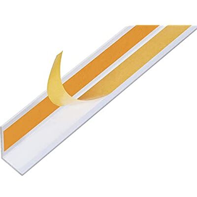 Alberts GAH- 433550 profil kątowy samoprzylepny aluminium, biały 1000 x 30 x 30 mm Alberts GAH- 433550 profil kątowy samoprzylepny aluminium, biały 1000 x 30 x 30 mm