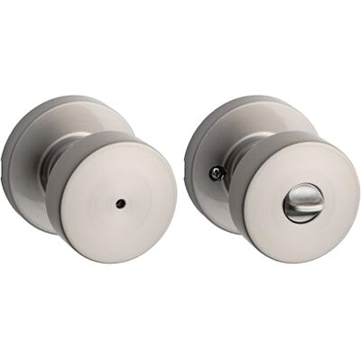 Kwikset 97300-933 Pismo gałka do drzwi sypialni/łazienki, satynowy nikiel Kwikset 97300-933 Pismo gałka do drzwi sypialni/łazienki, satynowy nikiel