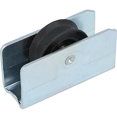 Amig Łożysko przesuwne Zestaw 2 sztuk Rozmiar 40 x 21 mm Metalowa obudowa ze śrubą i łożyskiem kulkowym Zaprojektowany do okien przesuwnych Stal ocynkowana Amig Łożysko przesuwne Zestaw 2 sztuk Rozmiar 40 x 21 mm Metalowa obudowa ze śrubą i łożyskiem kulkowym Zaprojektowany do okien przesuwnych Stal ocynkowana