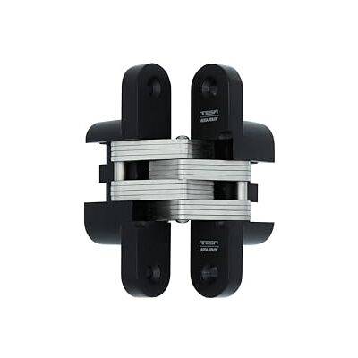 tesa Assa Abloy BISOC117NE Zestaw Zawiasów Czarny Z Złączami Ze Stali Nierdzewnej tesa Assa Abloy BISOC117NE Zestaw Zawiasów Czarny Z Złączami Ze Stali Nierdzewnej