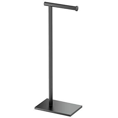 Gatco 1431MX nowoczesny kwadratowy stojak na chusteczki z podstawą, 56 cm, w kolorze matowej czerni, cal Gatco 1431MX nowoczesny kwadratowy stojak na chusteczki z podstawą, 56 cm, w kolorze matowej czerni, cal