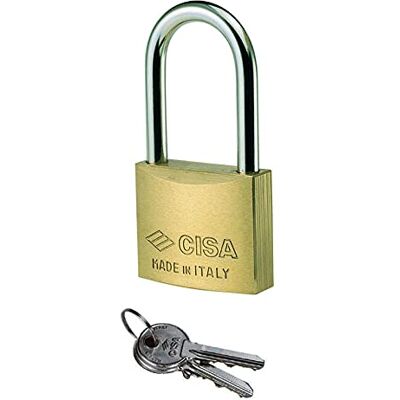 Cisa 22011.20.0 Jakość kłódki 20mm długi łuk Cisa 22011.20.0 Jakość kłódki 20mm długi łuk