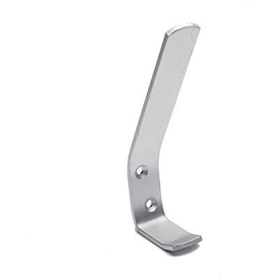 Merriway BH05773 aluminiowy haczyk na czapkę i płaszcz z satynowym matowym wykończeniem, 10 sztuk Merriway BH05773 aluminiowy haczyk na czapkę i płaszcz z satynowym matowym wykończeniem, 10 sztuk