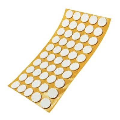 Adsamm ® / 50 x podkładki antypoślizgowe z kauczuku komórkowego EPDM/białe/Ø 20 mm/okrągłe/samoprzylepne/najwyższa jakość (2,5 mm) Adsamm ® / 50 x podkładki antypoślizgowe z kauczuku komórkowego EPDM/białe/Ø 20 mm/okrągłe/samoprzylepne/najwyższa jakość (2,5 mm)