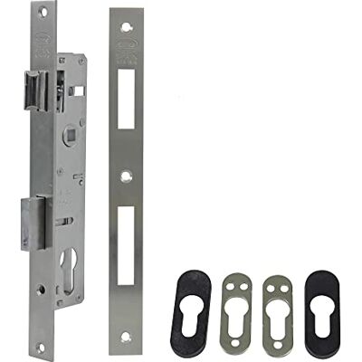 Amig Zamek wpuszczany do obróbki drewna metalowego Mod. 720E 22 mm Do cylindra Europrofilu krzywkowego 15 mm Odwracalny uchwyt Stal nierdzewna Amig Zamek wpuszczany do obróbki drewna metalowego Mod. 720E 22 mm Do cylindra Europrofilu krzywkowego 15 mm Odwracalny uchwyt Stal nierdzewna