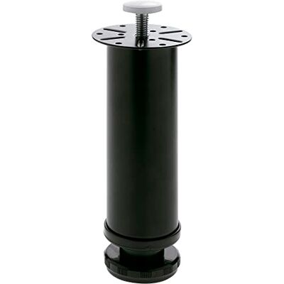 Amig Noga meblowa nóżka podporowa podkładka do sofy w różnych kolorach wysokość całkowita 150 mm ø 50 mm (czarna) Amig Noga meblowa nóżka podporowa podkładka do sofy w różnych kolorach wysokość całkowita 150 mm ø 50 mm (czarna)