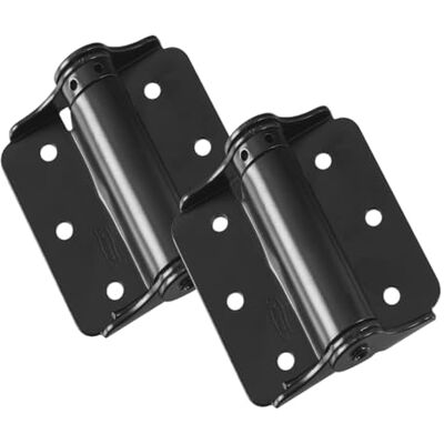 National Hardware N114-975 Regulowane zawiasy sprężynowe, czarne, 7,8 cm National Hardware N114-975 Regulowane zawiasy sprężynowe, czarne, 7,8 cm