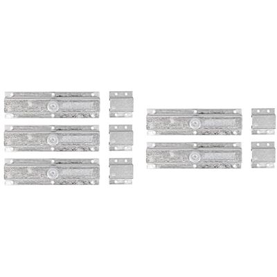 Alberts 835675 Zasuwa drzwiowa z gałką, z obejmą ocynkowana galwanicznie, pasywowana grubowarstwowo 200 x 57 mm zestaw 5 szt. Alberts 835675 Zasuwa drzwiowa z gałką, z obejmą ocynkowana galwanicznie, pasywowana grubowarstwowo 200 x 57 mm zestaw 5 szt.