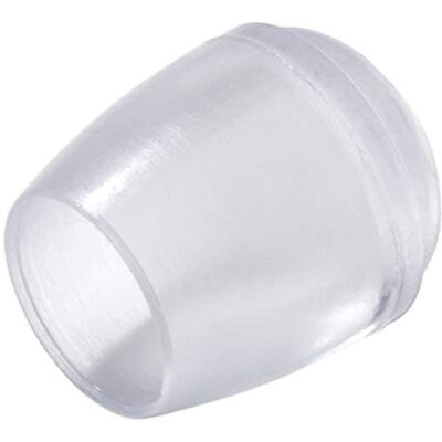 Adsamm LG-TR-12-32 LG-TR-12 32 x nakładki na nogi krzeseł, przezroczyste, Ø 12 mm Adsamm LG-TR-12-32 LG-TR-12 32 x nakładki na nogi krzeseł, przezroczyste, Ø 12 mm