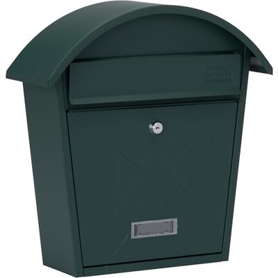 Burg-Wächter Burg-Wachter MB06G Classic 2 montowana na ścianie, stal ocynkowana, zamykana, odporna na warunki atmosferyczne, matowa zieleń, 36 x 38 x 13 cm Burg-Wächter Burg-Wachter MB06G Classic 2 montowana na ścianie, stal ocynkowana, zamykana, odporna na warunki atmosferyczne, matowa zieleń, 36 x 38 x 13 cm
