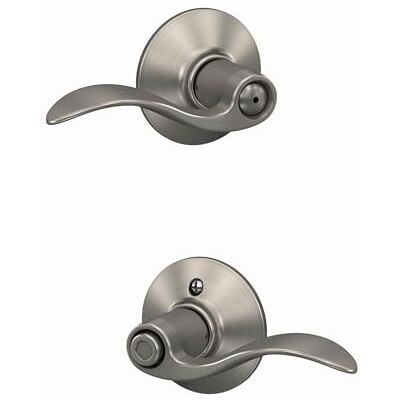 SCHLAGE LockF40ACC619Accent Lever Privacy Lockset-SN ACCNT PRIVACY LEVER B (並行輸入品) SCHLAGE LockF40ACC619Accent Lever Privacy Lockset-SN ACCNT PRIVACY LEVER B (並行輸入品)