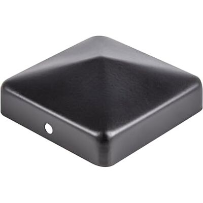 Alberts 858520 nasadka na słupek drewniany, czarna Alberts 858520 nasadka na słupek drewniany, czarna