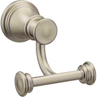 Moen YB6403BN Belfield Doppelhaken, gebürstetes Nickel Moen YB6403BN Belfield Doppelhaken, gebürstetes Nickel