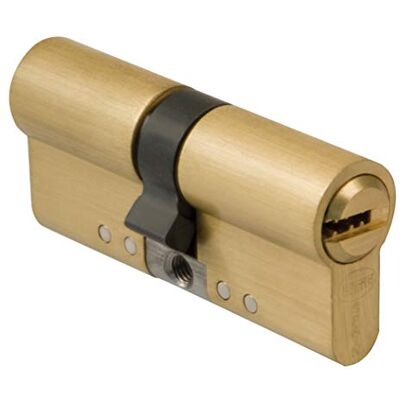 Amig 18000 Zamek cylinder 12377, długa krzywka, mosiądz matowy, 80 (40-40 mm) Amig 18000 Zamek cylinder 12377, długa krzywka, mosiądz matowy, 80 (40-40 mm)