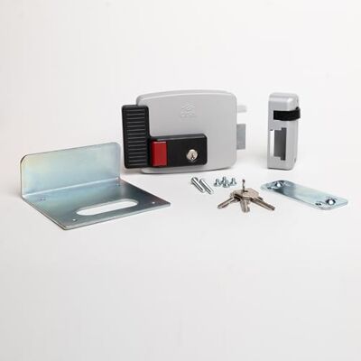Cisa Elektryczny zamek do zastosowania 111731701N7 – elektryczny cofanie z kluczem i przyciskiem wewnętrznym – funkcja dzień/nocy – zamek do bramy zewnętrznej, regulacja 70 stopni – prawa ręka Cisa Elektryczny zamek do zastosowania 111731701N7 – elektryczny cofanie z kluczem i przyciskiem wewnętrznym – funkcja dzień/nocy – zamek do bramy zewnętrznej, regulacja 70 stopni – prawa ręka