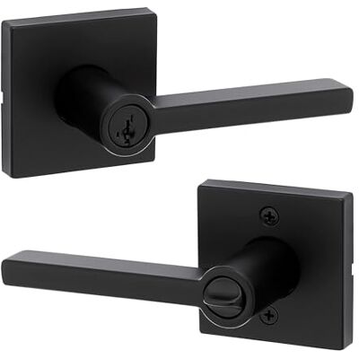 Kwikset 97402-829 dźwignia, czarny matowy Kwikset 97402-829 dźwignia, czarny matowy