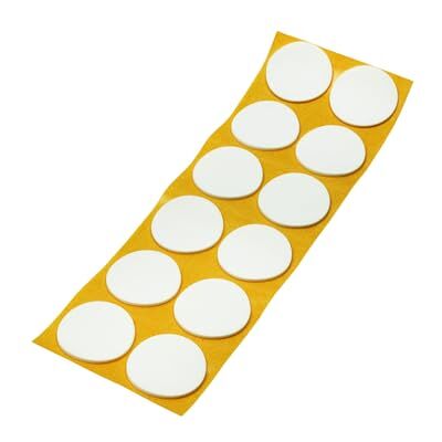 Adsamm ® / 12 x podkładki antypoślizgowe z kauczuku komórkowego EPDM/białe/Ø 40 mm/okrągłe/samoprzylepne/najwyższa jakość (2,5 mm) Adsamm ® / 12 x podkładki antypoślizgowe z kauczuku komórkowego EPDM/białe/Ø 40 mm/okrągłe/samoprzylepne/najwyższa jakość (2,5 mm)