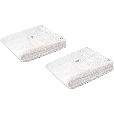 Kippen 6083K przezroczysta plandeka z tkaniny, 2 sztuki, rozmiar 2 x 3 m, gramatura 130 g/m² Kippen 6083K przezroczysta plandeka z tkaniny, 2 sztuki, rozmiar 2 x 3 m, gramatura 130 g/m²