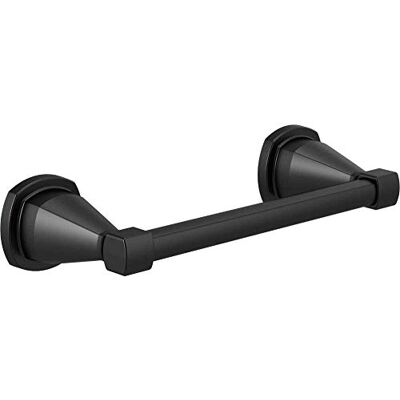 DELTA FAUCET 77608-BL Stryke Mini wieszak na ręczniki, płaski czarny, 20 cm DELTA FAUCET 77608-BL Stryke Mini wieszak na ręczniki, płaski czarny, 20 cm