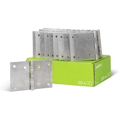 Alberts 852047 Zawias szeroki stal szlachetna 81 x 128 mm zestaw 20 szt. Alberts 852047 Zawias szeroki stal szlachetna 81 x 128 mm zestaw 20 szt.