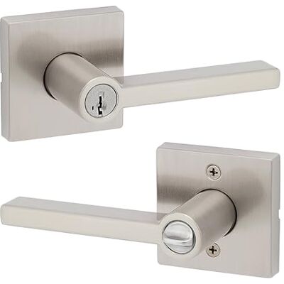 Kwikset 97402-810 Lever, Satin Nickel Kwikset 97402-810 Lever, Satin Nickel