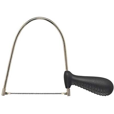 Pebaro Piła do płytek, szkła i ceramiki z ergonomicznym uchwytem, idealna dla rzemieślników 740 czarna/srebrna Pebaro Piła do płytek, szkła i ceramiki z ergonomicznym uchwytem, idealna dla rzemieślników 740 czarna/srebrna