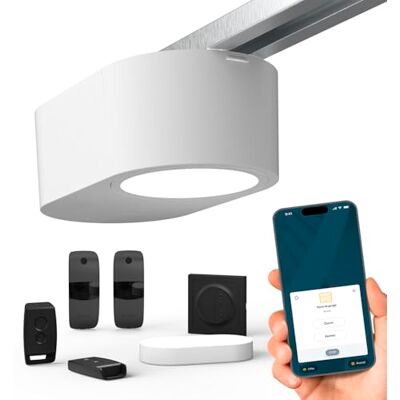 Somfy 1246362 Zestaw napędowy do bramy garażowej Serenia®1100 io Connect z zestawem łączności Do bram garażowych wysokość maks. 2,35 m i szerokość maks. 4,5 m Somfy 1246362 Zestaw napędowy do bramy garażowej Serenia®1100 io Connect z zestawem łączności Do bram garażowych wysokość maks. 2,35 m i szerokość maks. 4,5 m