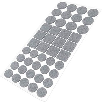 Adsamm - Piedini Feltro - Szary - 3,5 mm - Filcowe stopki Adsamm - Piedini Feltro - Szary - 3,5 mm - Filcowe stopki