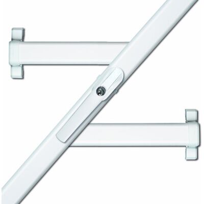 ABUS Zabezpieczenie okna FOS550 AL0125 – zamek drążkowy z cylindrem ciśnieniowym, równocześnie zamykający – poziom bezpieczeństwa 10 – 31793 – biały ABUS Zabezpieczenie okna FOS550 AL0125 – zamek drążkowy z cylindrem ciśnieniowym, równocześnie zamykający – poziom bezpieczeństwa 10 – 31793 – biały