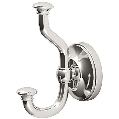 Gatco 4125 Doppel-Kleiderhaken, Nickel (poliert) Gatco 4125 Doppel-Kleiderhaken, Nickel (poliert)