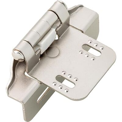 Franklin Brass (10-Pack) Self-Closing Cabinet Hinges Semi-Wrap 1/4' Overlay for Cabinet Doors Kitchen/Cabinets/Cupboards/Furniture Satin Nickel H01911K-SN-B Franklin Brass (10-Pack) Self-Closing Cabinet Hinges Semi-Wrap 1/4' Overlay for Cabinet Doors Kitchen/Cabinets/Cupboards/Furniture Satin Nickel H01911K-SN-B