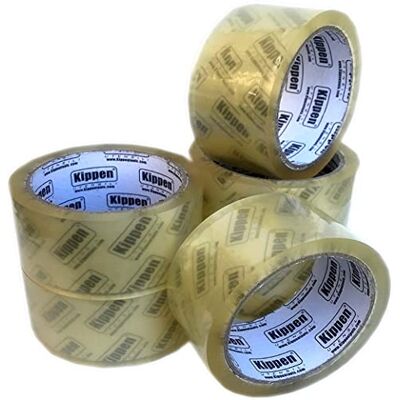 KIPPEN 9004T1 - Przezroczysta taśma do pakowania 50m x 48mm - Taśma do pakowania KIPPEN 9004T1 - Przezroczysta taśma do pakowania 50m x 48mm - Taśma do pakowania