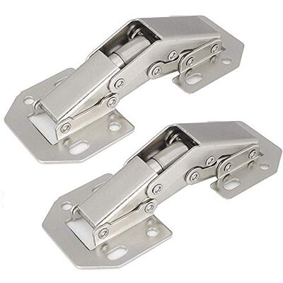 Merriway ® BH01754 Easy-On 90 stopni zawias do szafki drzwiowej 2 sztuki Merriway ® BH01754 Easy-On 90 stopni zawias do szafki drzwiowej 2 sztuki