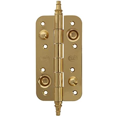 Amig Zawias zabezpieczający 150 x 82 x 3 mm Okrągłe krawędzie Z dekoracyjnym wykończeniem Mocne mocowanie drzwi wejściowych Amig Zawias zabezpieczający 150 x 82 x 3 mm Okrągłe krawędzie Z dekoracyjnym wykończeniem Mocne mocowanie drzwi wejściowych