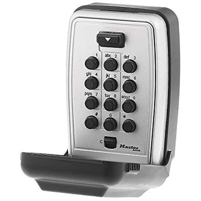 Master Lock 5423EC skrzynka na zamek do montażu na ścianie, czarna, 3-1/20.3 cm W Master Lock 5423EC skrzynka na zamek do montażu na ścianie, czarna, 3-1/20.3 cm W