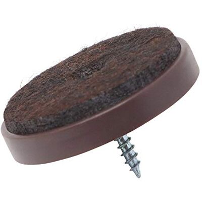 Adsamm - Round felt pads with screws - Filcowe podkładki pod meble Adsamm - Round felt pads with screws - Filcowe podkładki pod meble