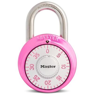 Master Lock 1530dpnk Breast Cancer Research Foundation Tarcza Zamek szyfrowy, różowy Master Lock 1530dpnk Breast Cancer Research Foundation Tarcza Zamek szyfrowy, różowy